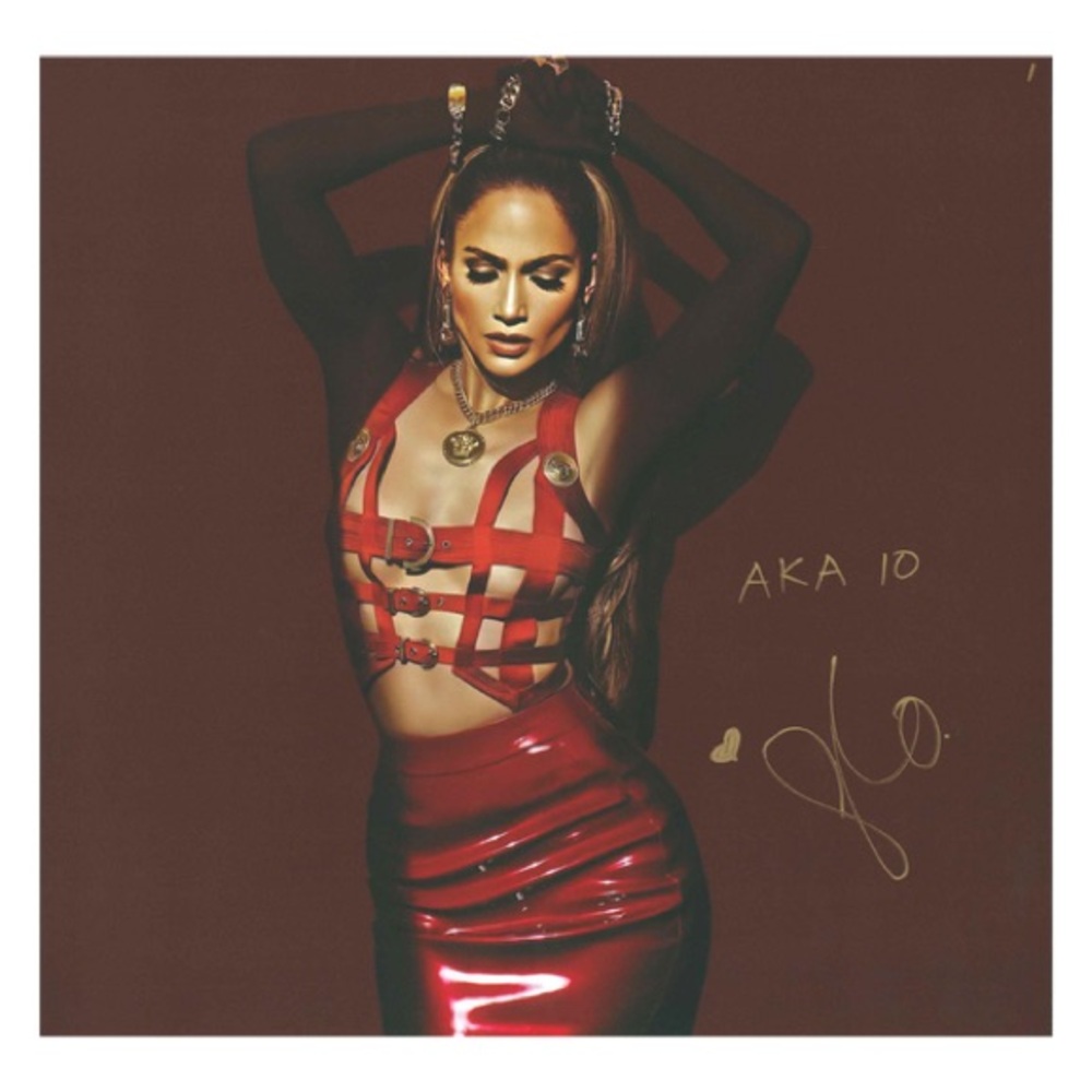 Jennifer Lopez SIGNED - A.K.A. 10 Yr. Anniversary Poster IN HAND